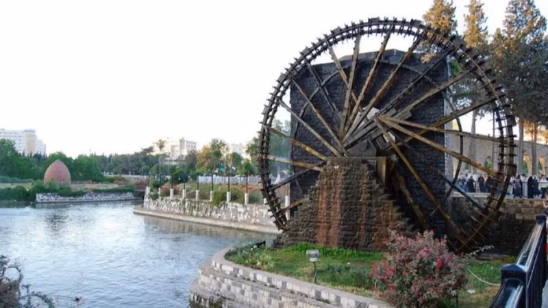 مشهد من مدينة حماة